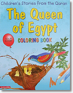 The Queen Of Egypt Coloring Book