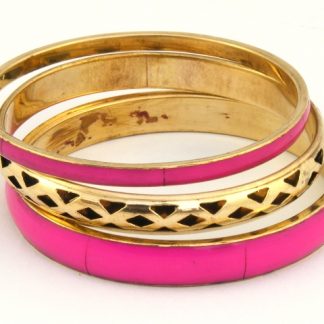 Handmade Filigree Brass Bangle Set