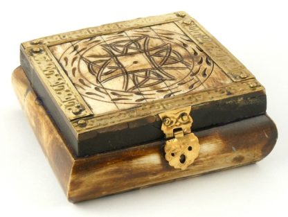 Antique Marble Finish Square Box – Eastern Collection