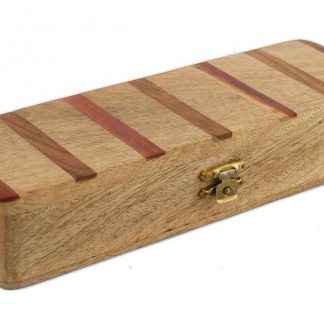 Natural Wooden Rectangular Box