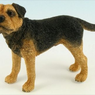 Border Terrier Dog Figure