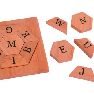 Wordwise Wooden Game