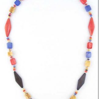 Diamond Style Pastel Beads Necklace
