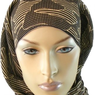 Quality Printed Rectangular Scarf, Water