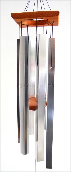 Wood & Metal Wind Chime, Extra Large